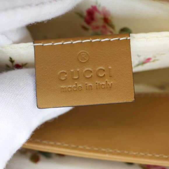 Gucci Ophidia Small Raffia Elaphe Chain Shoulder Bag Beige 503877 - Picture 12 of 13